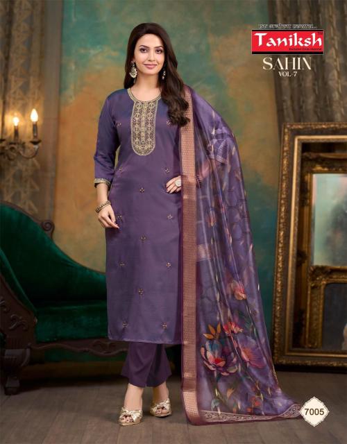 Taniksh sahin vol 7 straight kurtis wholesale  - wholesale export